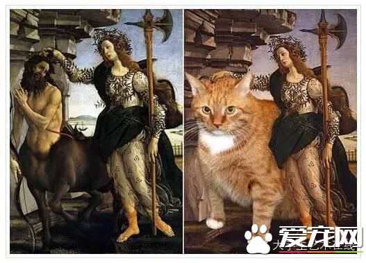 當寵物貓亂入名畫