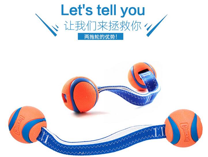 petmate耐咬寵物玩具狗狗玩具磨牙發聲玩具球幼犬金毛泰迪狗